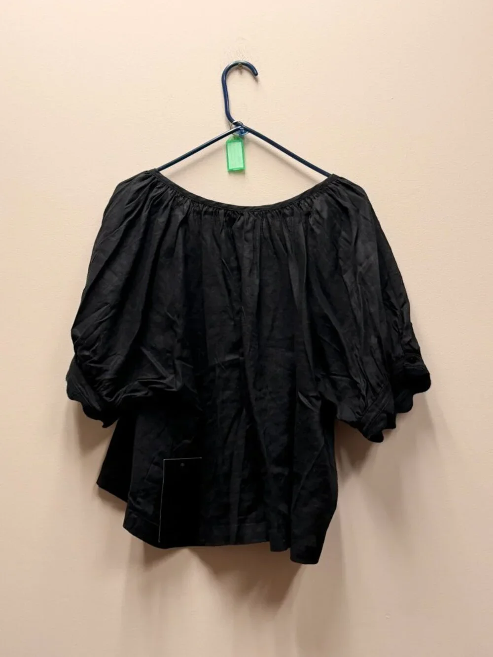TUCKERNUCK Black Linen Tully Top Size XXL NWT Retail $128 Tuckernuck